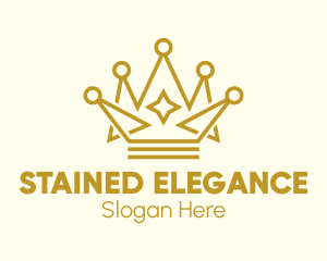 Elegant Royal Crown logo design