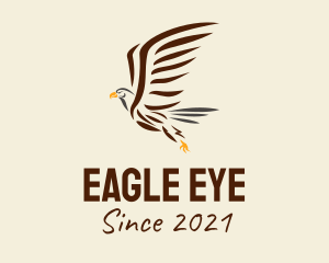 Eagle - Wild Eagle Bird logo design