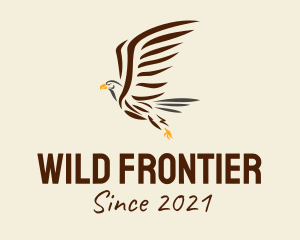 Wild Eagle Bird  logo design