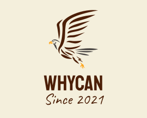 Wild Eagle Bird  logo design