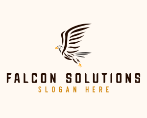 Wild Eagle Bird  logo design