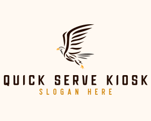 Wild Eagle Bird  logo design