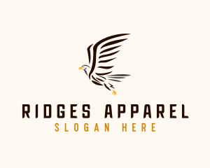 Wild Eagle Bird  logo design