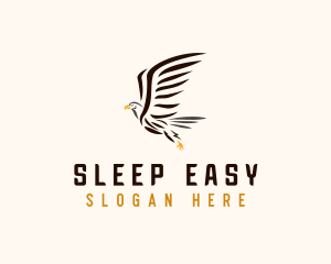 Wild Eagle Bird  logo design