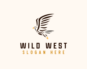 Wild Eagle Bird  logo design