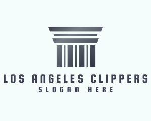 Criminologist - Silver Greek Pillar logo design