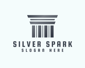 Silver - Silver Greek Pillar logo design