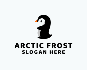 Penguin Animal Bird logo design