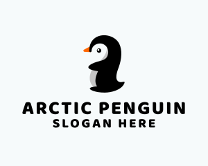 Penguin Animal Bird logo design