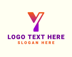 Gradient - Generic Business Letter Y logo design