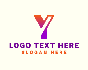 Generic Business Letter Y Logo