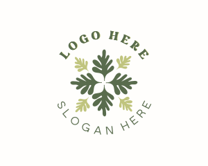 Arborist - Eco Leaf Flower logo design