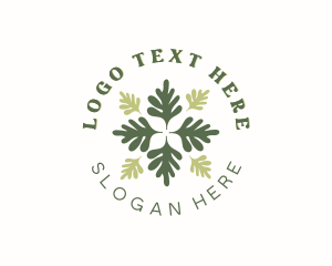 Eco - Eco Leaf Flower logo design