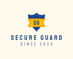 Security Shield Police  logo design