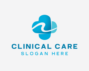 Medical Cross Pharmacy logo design