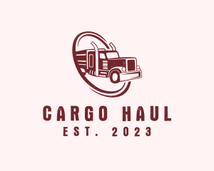 Shipping Logistic Truck logo design