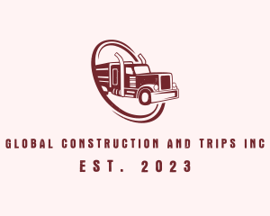 Cargo - Shipping Logistic Truck logo design