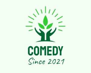 Sprout - Garden Plant Hands logo design