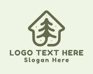 Christmas Tree House Logo