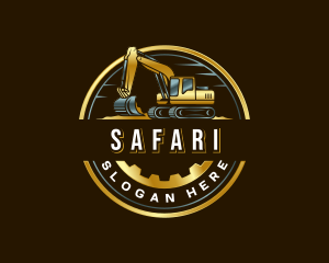 Dig - Heavy Duty Excavator Builder logo design