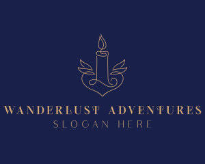 Candle Artisanal Souvenir Logo