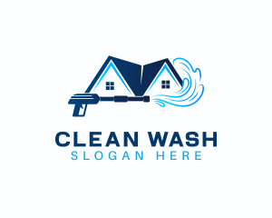 Washer - House Cleaning Washer logo design