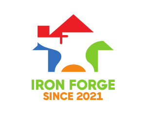 Anvil - Iron House Real Estate logo design