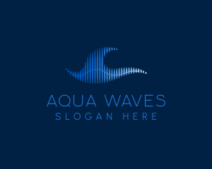 Multimedia Sound Wave  logo design