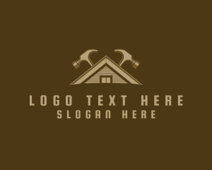 Land - Hammer House Repair logo design