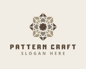 Tile Pattern Flooring logo design