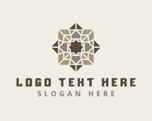 Construction - Tile Pattern Flooring logo design
