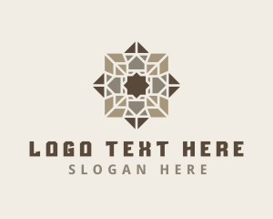 Tile Pattern Flooring Logo