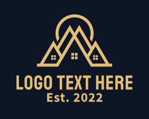Real Estate - Home Contractor Real Estate logo design