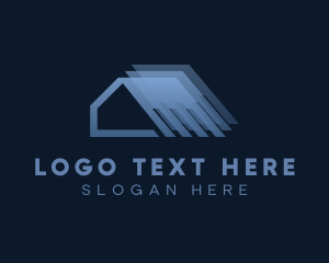 Roofing - Home Realty Roof logo design