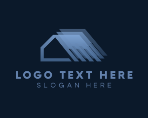 Subdivision - Home Realty Roof logo design