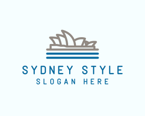 Sydney - Sydney Opera House logo design