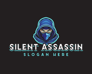 Gaming Ninja Assassin logo design