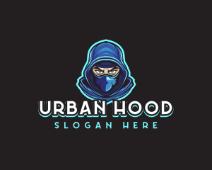 Hood - Gaming Ninja Assassin logo design