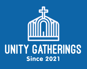 Congregation - Minimalist Parish Church logo design