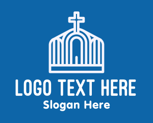 Minimalist Parish Church Logo