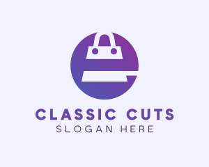 Online Shopping Bag logo design