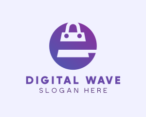 Online - Online Shopping Bag logo design