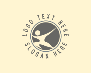 World - Human Globe Logistics logo design