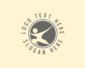 Human - Human Globe Logistics logo design