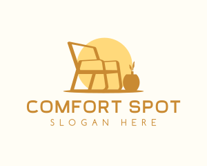 Seat - Chair Seat  Furniture logo design