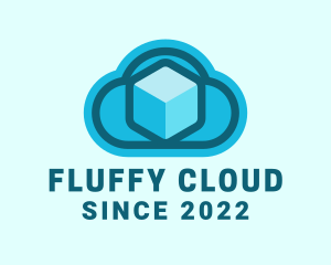 Cloud Database Storage logo design