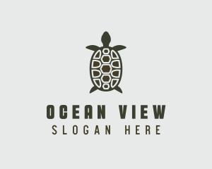 Sea Turtle Wildlife logo design