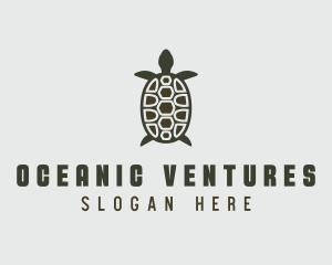 Sea Turtle Wildlife logo design