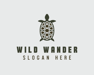 Sea Turtle Wildlife logo design