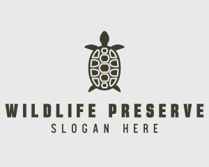 Sea Turtle Wildlife logo design